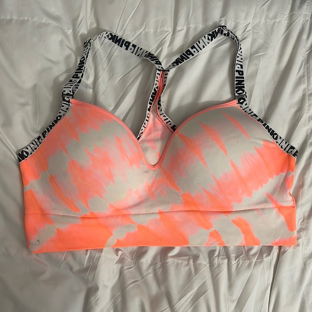 Victoria’s Secret Pink Tie Dye Sports Bra